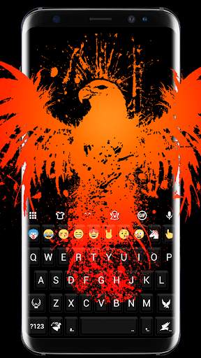 Eagle Bird Keyboard Theme for Cute Emoji Keyboard screenshot 1