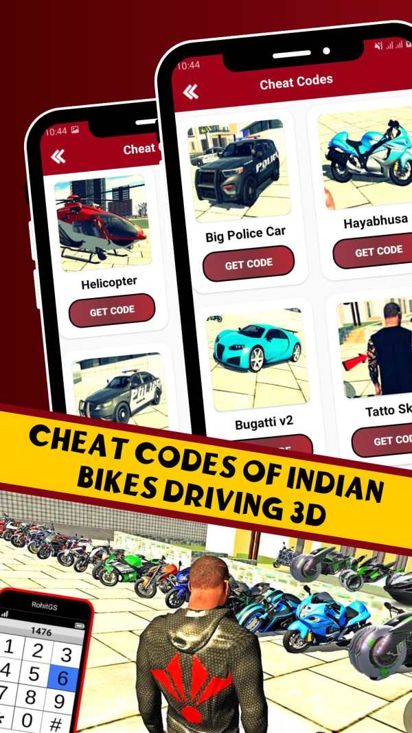 cheat code indian bike driving screenshot 1