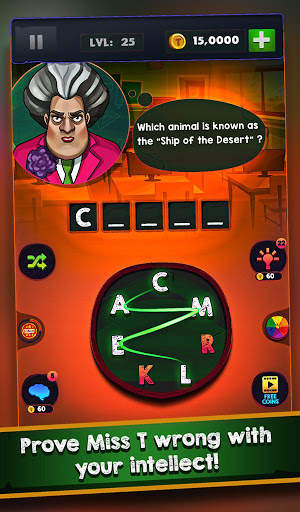 Scary Teacher : Addictive Word Game скриншот 8