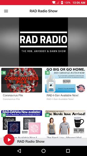 RAD Radio Show 1 تصوير الشاشة