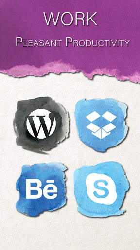 Aquaticons - Watercolor Icon Pack for Launchers screenshot 3