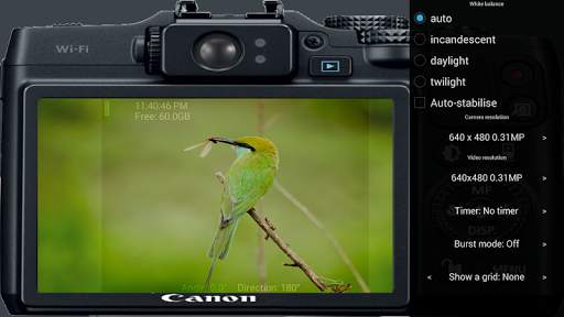 CanonCam DSLR 5 تصوير الشاشة