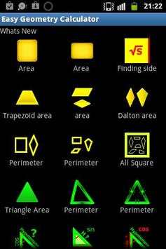 Easy Geometry Calculator screenshot 1