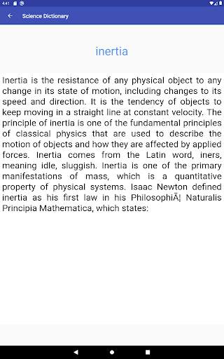 Science Dictionary screenshot 5