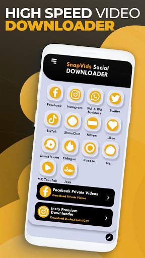 SnapVids Social Downloader - All Video Downloader screenshot 1