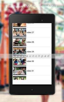 Funny Video Download Free 2018 screenshot 14