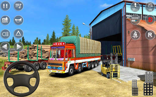 Indian Truck Spooky Stunt : Cargo Truck Driver screenshot 1
