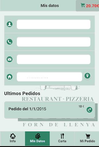 Roma APP romaparallevar.es screenshot 2