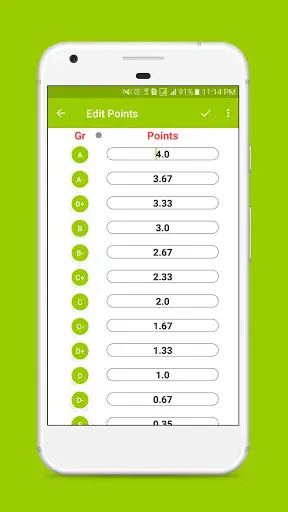 GPA Calculator screenshot 4