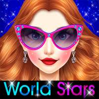 World Stars Fashion Hairstyles & Dress Up logo
