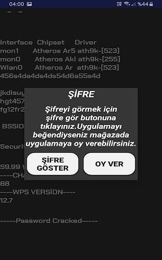 Wifi Şifre Kırma Programı Simülasyon screenshot 14