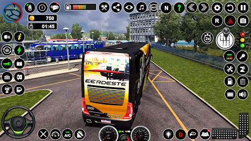 Coach Bus Racing - Bus Games screenshot 4