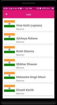 Schedule for Cricket World Cup 2019 screenshot 7