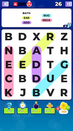 Word Search. Offline Games स्क्रीनशॉट 2