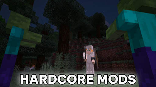 Hardcore Mod Minecraft PE screenshot 2