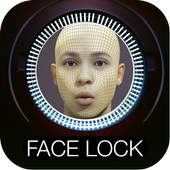 Face Lock Screen Iron Man Style icon