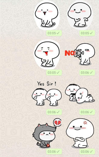 Stiker Quby untuk WhatsApp 2021 screenshot 5