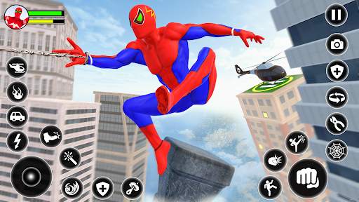 Spider Rope Hero Spider Game screenshot 2