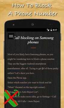 How To Block A Phone Number screenshot 1