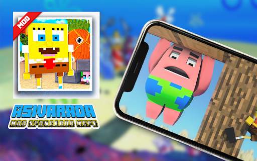 Mod Spongebob for Minecraft PE 2021 screenshot 1