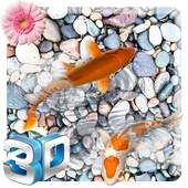 Koi Fish Pond 3D Liv Wallpaper Aquarium Background 1.0