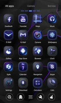 Darkness GO Launcher Theme screenshot 3