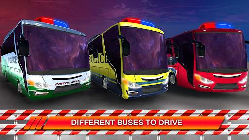 Ultimate US Police Bus Racing: Bus Simulator 2021 screenshot 6