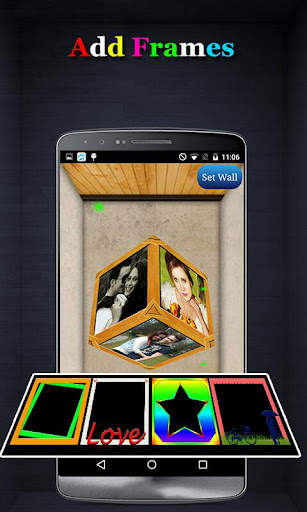 3D Cube Live Wallpaper Editor screenshot 3