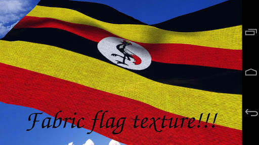 Uganda Flag Live Wallpaper screenshot 5