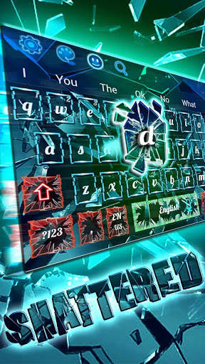 Shattered Glass Keyboard स्क्रीनशॉट 3