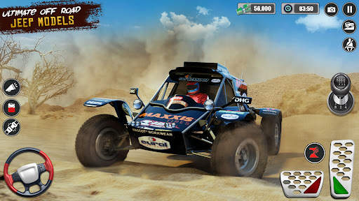 Offroad Jeep Games 4x4 Truck screenshot 3