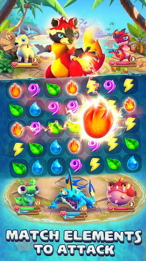 Monster Tales: Match 3 Puzzle screenshot 1