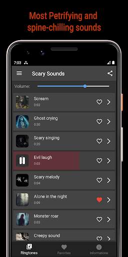 Scary horror sounds screenshot 1