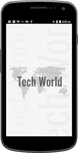 Tech World screenshot 1