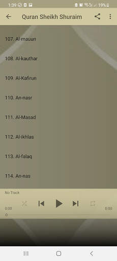 Quran Sheikh Shuraim screenshot 3