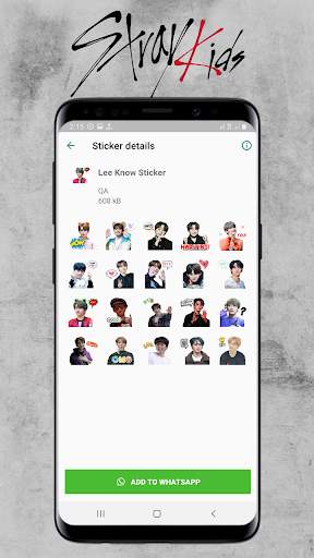 STRAY KIDS WAStickerApps KPOP Idol for Whatsapp screenshot 7