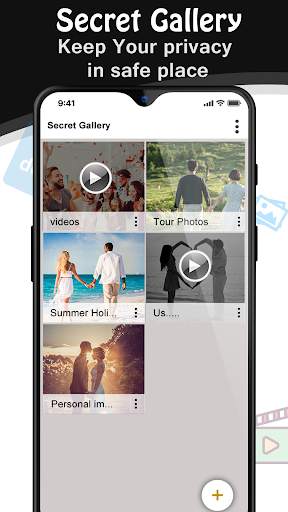 Vault clock : Photo Video Lock screenshot 2