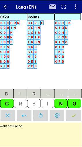 Word Scramble Game - relaxing and challenging game screenshot 5