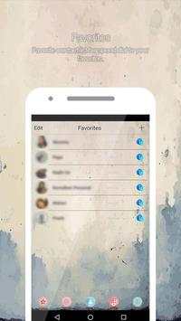 Water Color Call Dialer screenshot 8