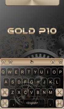Keyboard Theme for Gold color screenshot 1