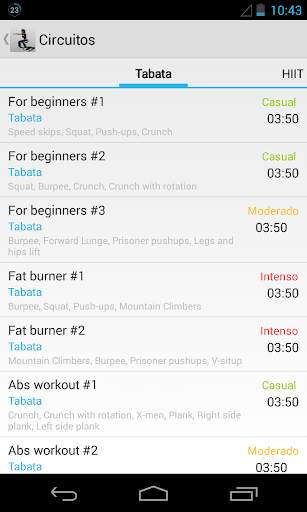 Entrenamiento en Circuito screenshot 3