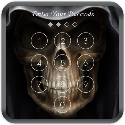 Skull Lock Screen أيقونة