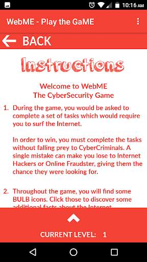 WebME - The CyberSecurity Game screenshot 2