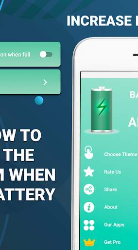 Battery Alarm - Full & Low Battery screenshot 3