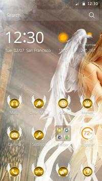 Beautiful Angel Wing Theme screenshot 1