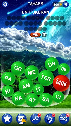 Gelembung Perkataan Carian screenshot 2