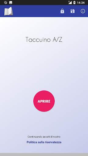 Taccuino А/Z screenshot 1
