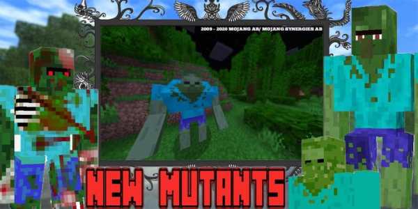 New Zombie Mutants Creatures Mod For Craft Game screenshot 5