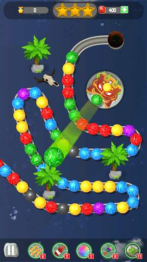 Jungle Marble Blast Games screenshot 6