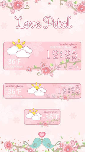 (FREE) Love Petal 2 In 1 Theme screenshot 5